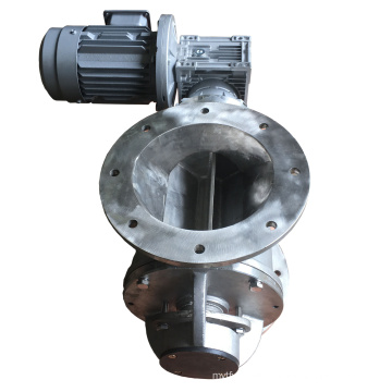 carbon steel 400mm square discharger Rotary airlock valve